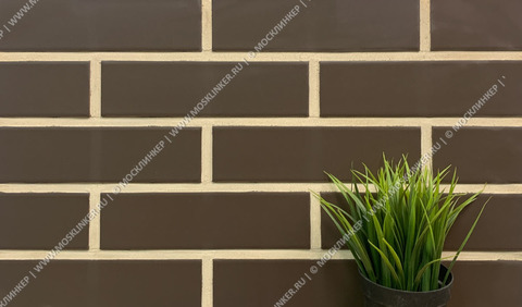 Paradyz - Natural/Plain brown, 245x65.8x7.4 - Клинкерная плитка для фасада и внутренней отделки