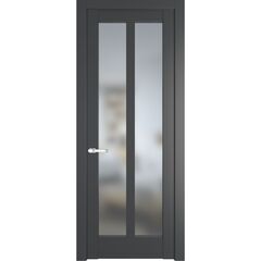 Межкомнатная дверь эмаль Profil Doors 4.7.2PD графит остеклённая