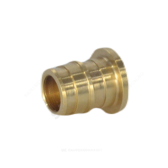 Заглушка для PE-X труб радиальная латунь Дн 25 РОС