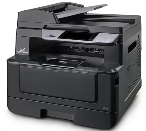 МФУ Катюша M240pm принтер/копир/сканер/факс (опция), 40 стр/мин А4, ч/б, 1200 dpi. Скан: цвет 1200 dpi. 4 ГБ, 1000 Мб Ethernet, USB, Wi-Fi (опция), Факс (опция) ADF 75 л. Тонер 3 000 отп. Пр-во Россия