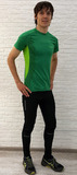 Элитная Футболка для бега Noname Pro Running 17 Green мужская