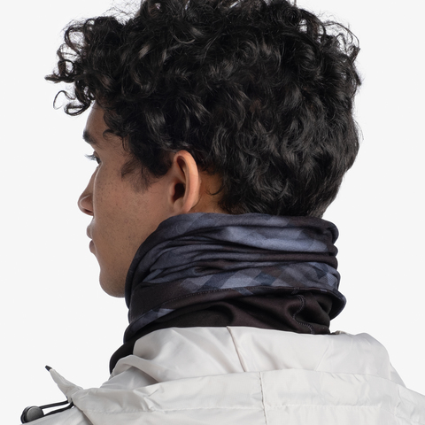 Картинка шарф-труба Buff Windproof Hik Black - 3