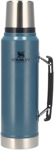 Картинка термос Stanley classic 1l Hammertone Lake - 9