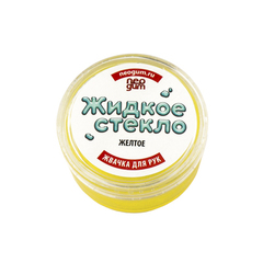 Жвачка для рук Neogum (Неогам)"Жидкое стекло"желтый