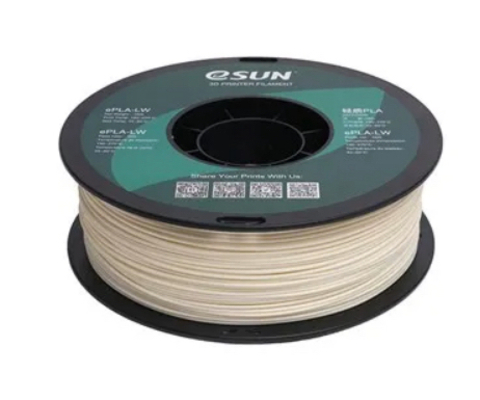 Катушка пластика ePLA-LW ESUN 1.75 мм 1кг., Натуральная