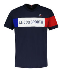 Теннисная футболка Le Coq Sportif TRI Tee Short Sleeve N°1 SS23 - sky captain