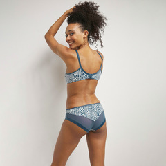 Бюстгальтер c закрытыми мягкими чашками на косточках DIM 3983_Зебра