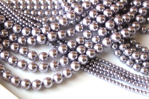 Жемчуг 5 мм Сваровски Lavender Pearl