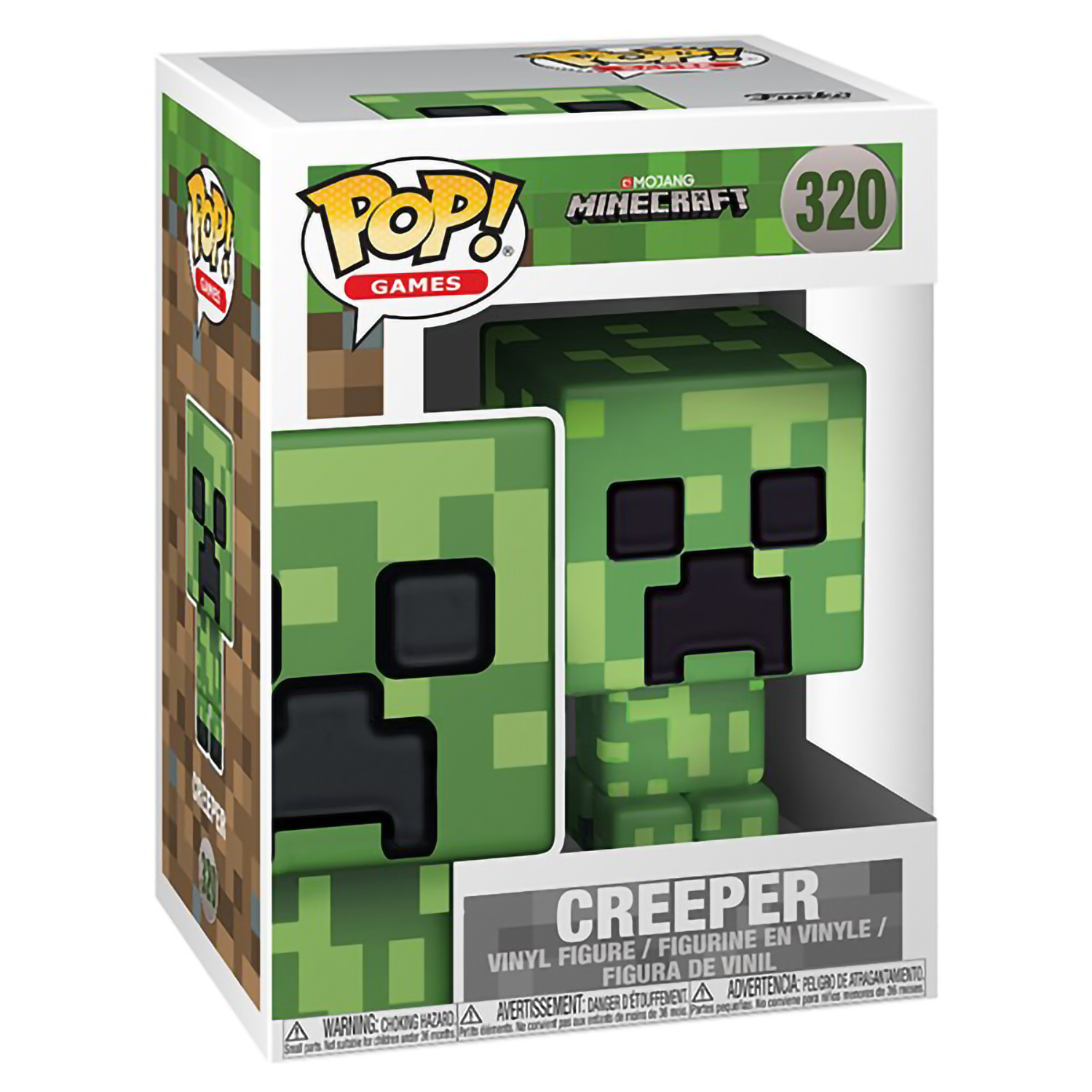 Фигурка Funko POP! Games Minecraft Creeper (320) 26387 - купить по выгодной  цене | Магазин комиксов Убежище 14