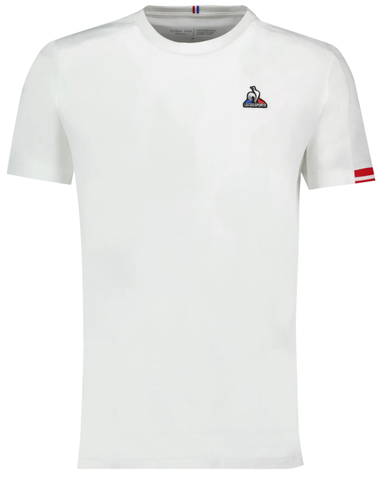Теннисная футболка Le Coq Heritage Tee No.1 FW22 - optical white