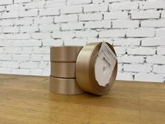 Лента Атласная (2,5см*22,85м) Жемчужно-бежевый