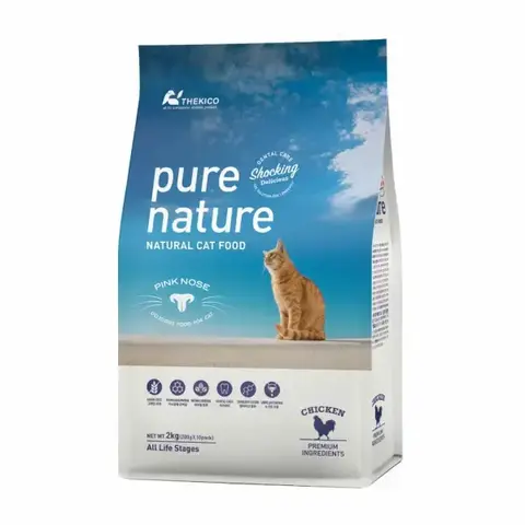 Pure Nature сухой беззерновой корм для кошек с курицей 2 кг