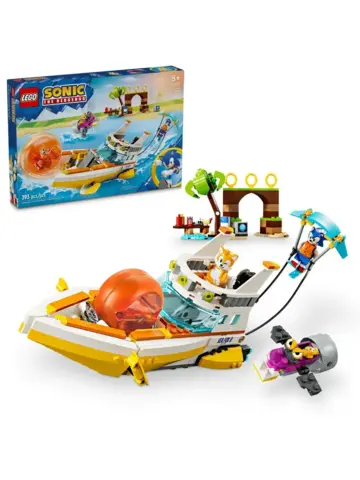 Конструктор Sonic 76997 Лодка приключений Тейлза