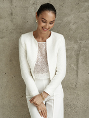 Жакет из мохера ручной работы