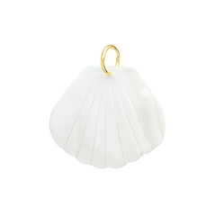 Подвеска Гребешок из перламутра