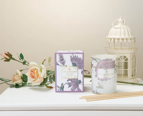 Грейпфрут и Ваниль Свеча Ароматическая (1шт) Sofi De MarkO