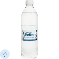 Вода питьевая LEGEND of BAIKAL природная газированная ПЭТ 0,5л