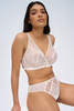 Трусы-бразилиана Chiara Gold Brazyliany Off-White