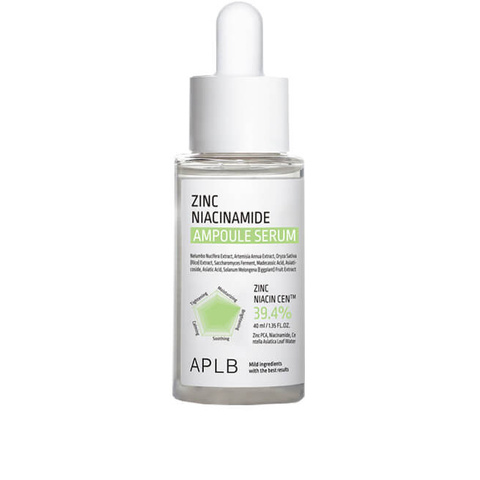 APLB ZINC NIACINAMIDE AMPOULE SERUM Сыворотка с цинком и ниацинамидом