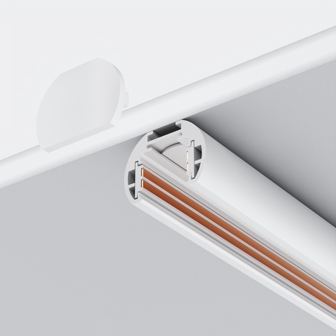 Заглушки для круглого низкопрофильного шинопровода 2шт. Maytoni EXILITY TRAM034EC-R-41W