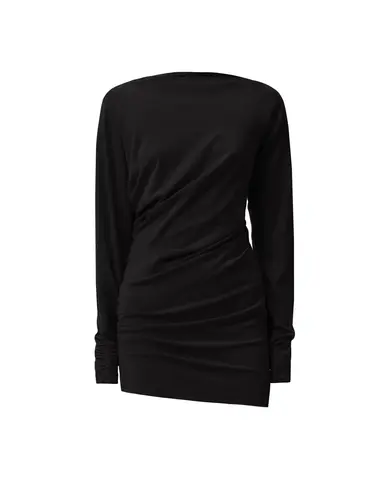 Платье с драпировками