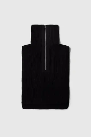 Манишка на молнии