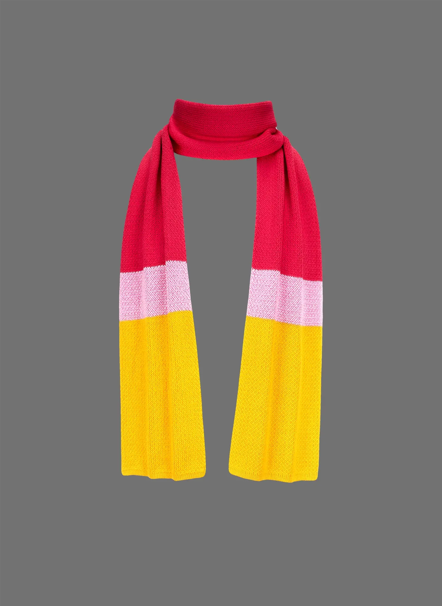 Шарф «Клубничный лимонад»
