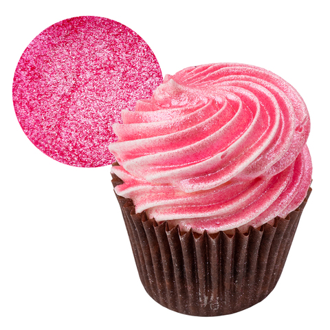 Летающие съедобные блестки для торта (для сдувания) Ярко-розовый, 50-500 pm, кг
