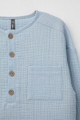 рубашка  для мальчика  ТК 33012/нежно-голубой