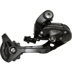 Переключатель задний Shimano Altus M370 SGS 9 ск черный ERDM370SGSL