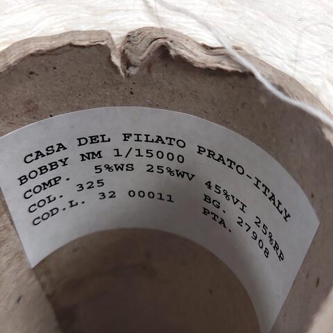 Смесовка с кашемиром (5%) CASA DELL FILATO / BOBBY 1500 белый молочный