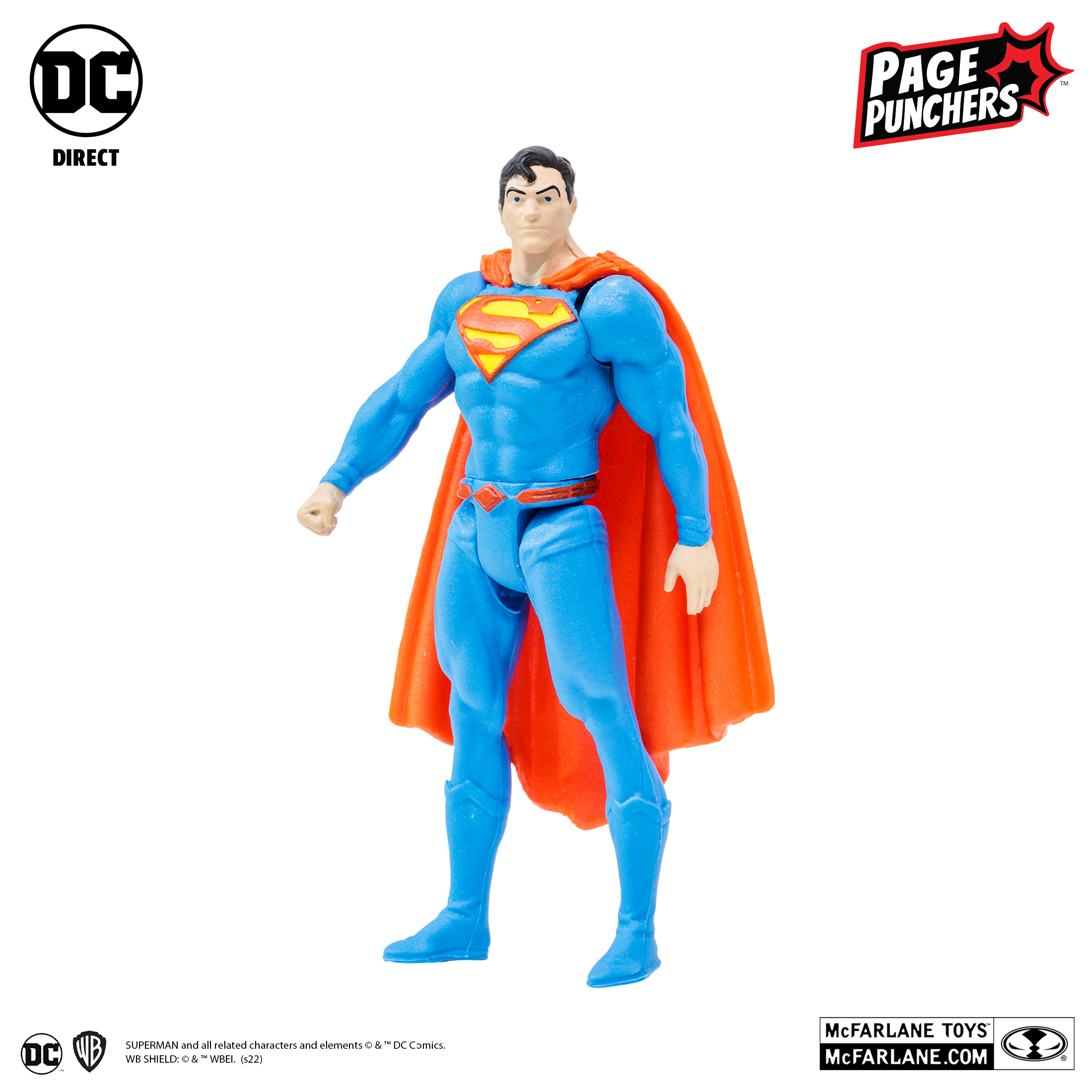 Фигурка Супермен с комиксом Page Punchers