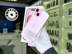 iPhone 15, 256 ГБ, SIM + eSIM, б/у