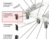 Шарнир автоподатчика в сборе, правый Ricoh D0A46087