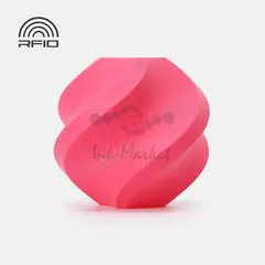 Пластик для 3D-печати Bambu Lab PLA Basic, 1.75 мм, 1 кг, ярко-розовый (Hot Pink), без катушки, A00-R3-1.75-1000-SPLFREE
