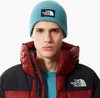 Картинка шапка The North Face Logo Box Cuff Beanie sht Storm Blu - 2