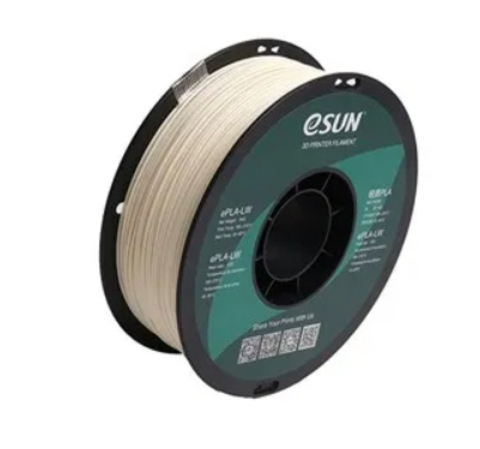 Катушка пластика ePLA-LW ESUN 1.75 мм 1кг., Натуральная