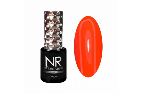 NR-224 Гель-лак, Сигнальный оранжевый (10 мл)
