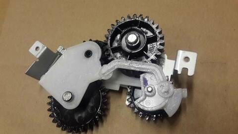 Привод узла выхода бумаги HP LJ M601/M602/M603 (RM1-8410) OEM