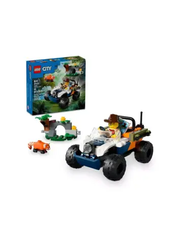 Конструктор City Исследователь джунглей: Красная панда