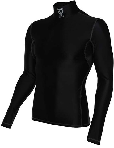 Футболка компрессионная c защитой шеи MAD GUY KEVLAR JR 140