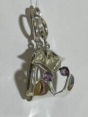 Сенга (серьги из серебра)