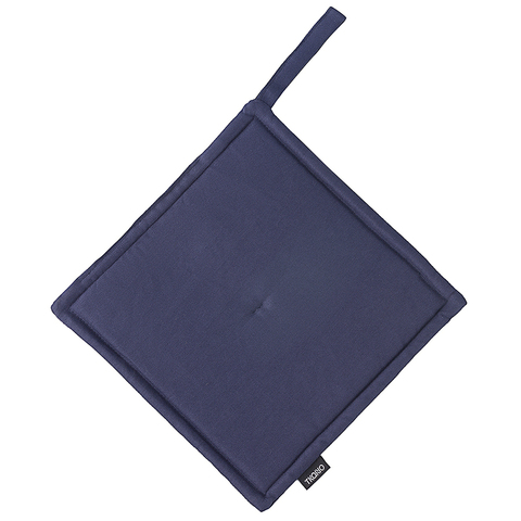 Прихватка Tkano Essential 22х22см темно-синяя