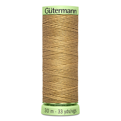 Нить Top Stitch 30/30 м для декоративной отстрочки, Gutermann, 591 песочно-желтый