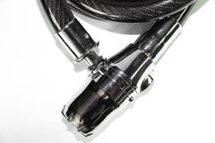 Противоугонный трос с сиреной для мотоцикла LK315 1,3m