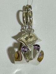 Сенга (серьги из серебра)
