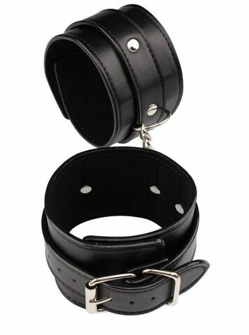 Черные оковы Classic Ankle Cuffs - Chisa Behave! CN-632111442