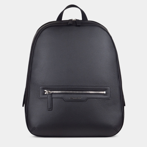 Рюкзак Debussy из кожи теленка, черного цвета