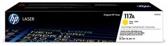 Оригинальный картридж HP W2072A 117A желтый