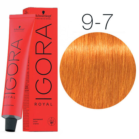 Schwarzkopf Igora Royal New 9-7 (Блондин медный) - Краска для волос